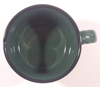 Wheeler Equipment Washington Iron Works 4" Tall Green Enamel Heavy Ceramic Coffee Mug Cup