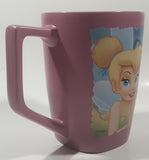 Disney Store Disney Fairies Tinkerbell Pink Large 5 1/4" Tall Ceramic Coffee Mug Cup