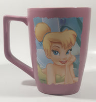 Disney Store Disney Fairies Tinkerbell Pink Large 5 1/4" Tall Ceramic Coffee Mug Cup