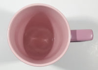 Disney Store Disney Fairies Tinkerbell Pink Large 5 1/4" Tall Ceramic Coffee Mug Cup