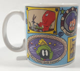 1995 Applause Warner Bros. Looney Tunes Bugs Bunny "Ain't I a Stinker" 3 3/4" Tall Ceramic Coffee Mug Cup