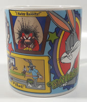 1995 Applause Warner Bros. Looney Tunes Bugs Bunny "Ain't I a Stinker" 3 3/4" Tall Ceramic Coffee Mug Cup