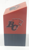 Canada Post B.C. Lions CFL Football Team Mail Box Shaped Orange 3" Tall Plastic Coin Bank