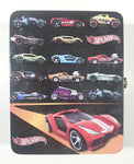 2012 Hot Wheels 18 Car Tin Metal Lunch Box Style Container Carrying Case