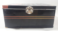 2012 Hot Wheels 18 Car Tin Metal Lunch Box Style Container Carrying Case