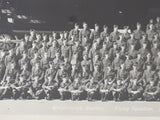 Vintage 1945 RCAF Royal Canadian Air Force Maintenance Section Flying Squadron No. 2 Wireless School Calgary Canada 13" x 19" Black and White Framed Military Photograph