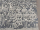 Vintage July 1919 Royal Grammar School, Guildford Officers' Training Corps. Head Master, Officers and N.C.O's 11 1/4" x 14" Black and White Framed Military Photograph