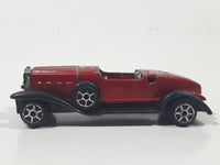 Vintage Summer Marz Karz S8106 1930 Packard Boattail Speedster Red with Black Fenders Die Cast Toy Car Vehicle