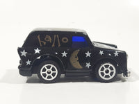 Rare Vintage High Speed 9026 Hallo Moon Black Pull Back Die Cast Toy Car Vehicle