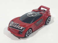 2014 McDonald's Hot Wheels Quick 'N Sik Red Plastic Die Cast Toy Car Vehicle