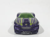 2009 Hot Wheels HW Designs Pony-Up Metallic Purple Die Cast Toy Car Vehicle