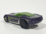 2009 Hot Wheels HW Designs Pony-Up Metallic Purple Die Cast Toy Car Vehicle