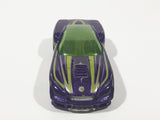 2009 Hot Wheels HW Designs Pony-Up Metallic Purple Die Cast Toy Car Vehicle