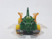 2014 Hot Wheels HW City: Medieval Rides Dragon Blaster Green Die Cast Toy Car Vehicle