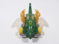 2014 Hot Wheels HW City: Medieval Rides Dragon Blaster Green Die Cast Toy Car Vehicle