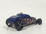 2010 Hot Wheels HW Hot Rods Sooo Fast Dark Blue Die Cast Toy Car Vehicle