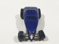 2010 Hot Wheels HW Hot Rods Sooo Fast Dark Blue Die Cast Toy Car Vehicle