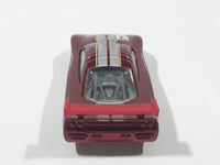 2010 Hot Wheels Race World Speedway Saleen S7 Metalflake Red Die Cast Toy Dream Race Car Vehicle