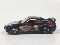 2000 Hot Wheels Kung Fu Force Toyota MR2 Black Die Cast Toy Car Vehicle