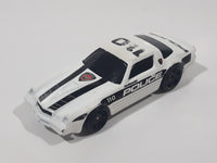 VHTF 2009 Hot Wheels Cop Rods Chevrolet Camaro Z28 Police White Die Cast Toy Muscle Car Vehicle