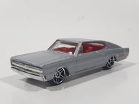 2000 Hot Wheels First Editions '67 Dodge Charger Grey Silver Die Cast Toy Muscle Car Vehicle