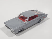 2000 Hot Wheels First Editions '67 Dodge Charger Grey Silver Die Cast Toy Muscle Car Vehicle