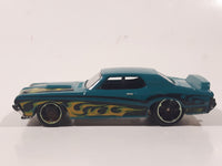 2014 Hot Wheels HW Workshop - Heat Fleet '69 Mercury Cougar Eliminator Green Die Cast Toy Muscle Car Vehicle