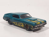 2014 Hot Wheels HW Workshop - Heat Fleet '69 Mercury Cougar Eliminator Green Die Cast Toy Muscle Car Vehicle