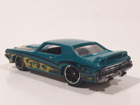 2014 Hot Wheels HW Workshop - Heat Fleet '69 Mercury Cougar Eliminator Green Die Cast Toy Muscle Car Vehicle