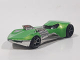 2010 Hot Wheels Track Stars Twin Mill III Metalflake Green Die Cast Toy Car Vehicle