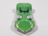 2010 Hot Wheels Track Stars Twin Mill III Metalflake Green Die Cast Toy Car Vehicle