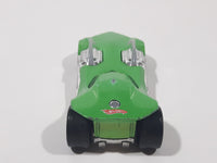 2010 Hot Wheels Track Stars Twin Mill III Metalflake Green Die Cast Toy Car Vehicle