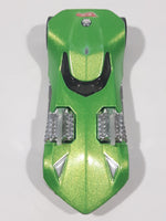 2010 Hot Wheels Track Stars Twin Mill III Metalflake Green Die Cast Toy Car Vehicle