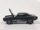 2010 Hot Wheels Muscle Mania '67 Camaro Black Die Cast Toy Car Vehicle with Opening Hood