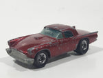 1982 Hot Wheels '57 T-Bird Metalflake Red Die Cast Toy Classic Car Vehicle