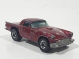 1982 Hot Wheels '57 T-Bird Metalflake Red Die Cast Toy Classic Car Vehicle