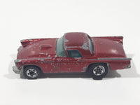 1982 Hot Wheels '57 T-Bird Metalflake Red Die Cast Toy Classic Car Vehicle