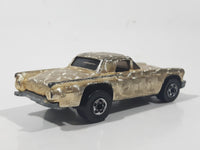 1992 Hot Wheels Gleam Team '57 T-Bird Textured Gold Chrome Die Cast Toy Classic Car Vehicle