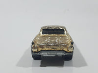 1992 Hot Wheels Gleam Team '57 T-Bird Textured Gold Chrome Die Cast Toy Classic Car Vehicle