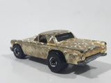 1992 Hot Wheels Gleam Team '57 T-Bird Textured Gold Chrome Die Cast Toy Classic Car Vehicle