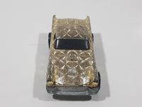 1992 Hot Wheels Gleam Team '57 T-Bird Textured Gold Chrome Die Cast Toy Classic Car Vehicle