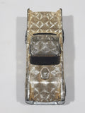 1992 Hot Wheels Gleam Team '57 T-Bird Textured Gold Chrome Die Cast Toy Classic Car Vehicle