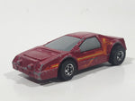 Vintage 1985 Hot Wheels Crack Ups Smash Mobile Maroon Die Cast Toy Car Vehicle Hong Kong