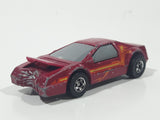 Vintage 1985 Hot Wheels Crack Ups Smash Mobile Maroon Die Cast Toy Car Vehicle Hong Kong