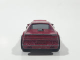 Vintage 1985 Hot Wheels Crack Ups Smash Mobile Maroon Die Cast Toy Car Vehicle Hong Kong