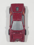 Vintage 1985 Hot Wheels Crack Ups Smash Mobile Maroon Die Cast Toy Car Vehicle Hong Kong