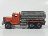 1981 Hot Wheels Peterbilt Tanker Truck California Construction Company Die Cast Toy Car Vehicle