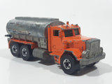 1981 Hot Wheels Peterbilt Tanker Truck California Construction Company Die Cast Toy Car Vehicle