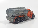 1981 Hot Wheels Peterbilt Tanker Truck California Construction Company Die Cast Toy Car Vehicle