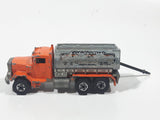 1981 Hot Wheels Peterbilt Tanker Truck California Construction Company Die Cast Toy Car Vehicle